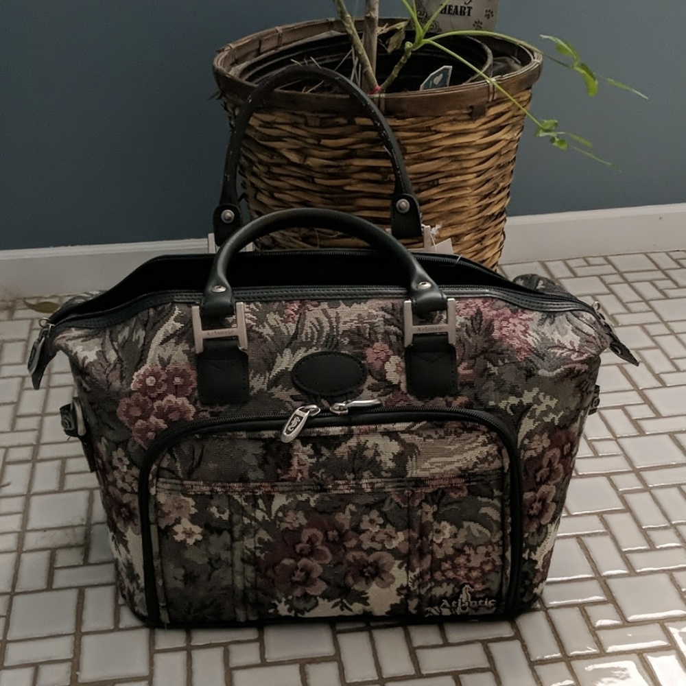 Vintage Atlantic carry on bag